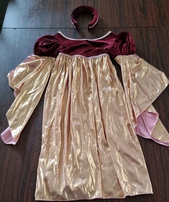 Rosa Prinzessin Paradise Renaissance Ballkleid Mädchen Kind Kostüm 5-6 Jahre