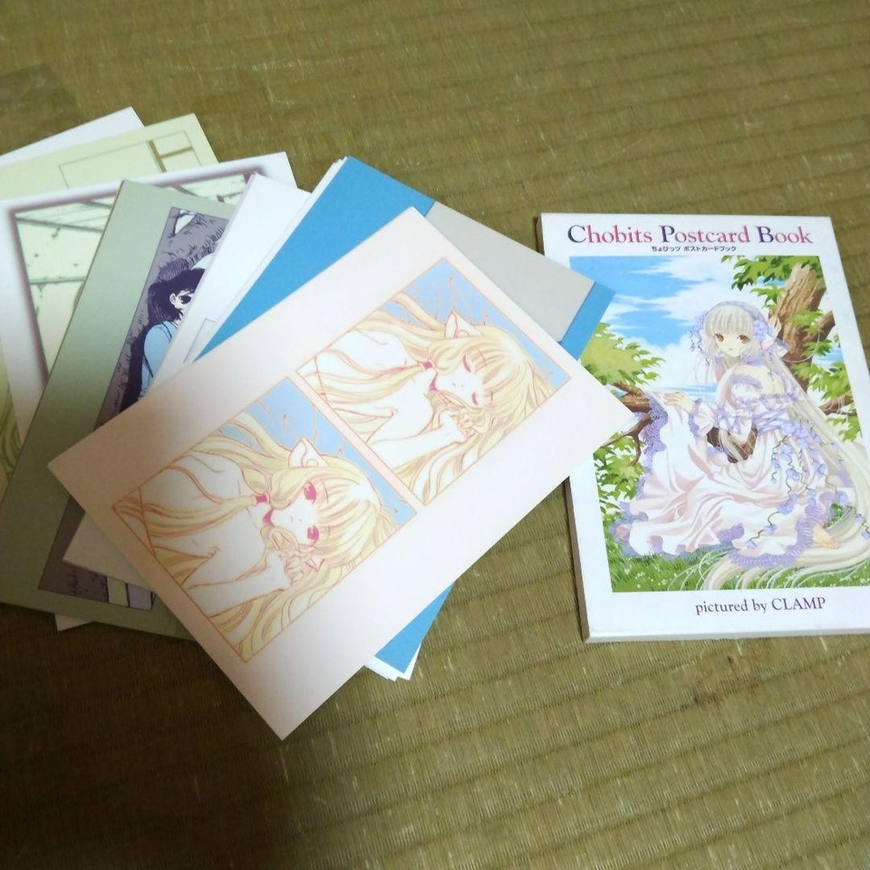 Chobits Postcard Book CLAMP Japanese Art Used | eBay