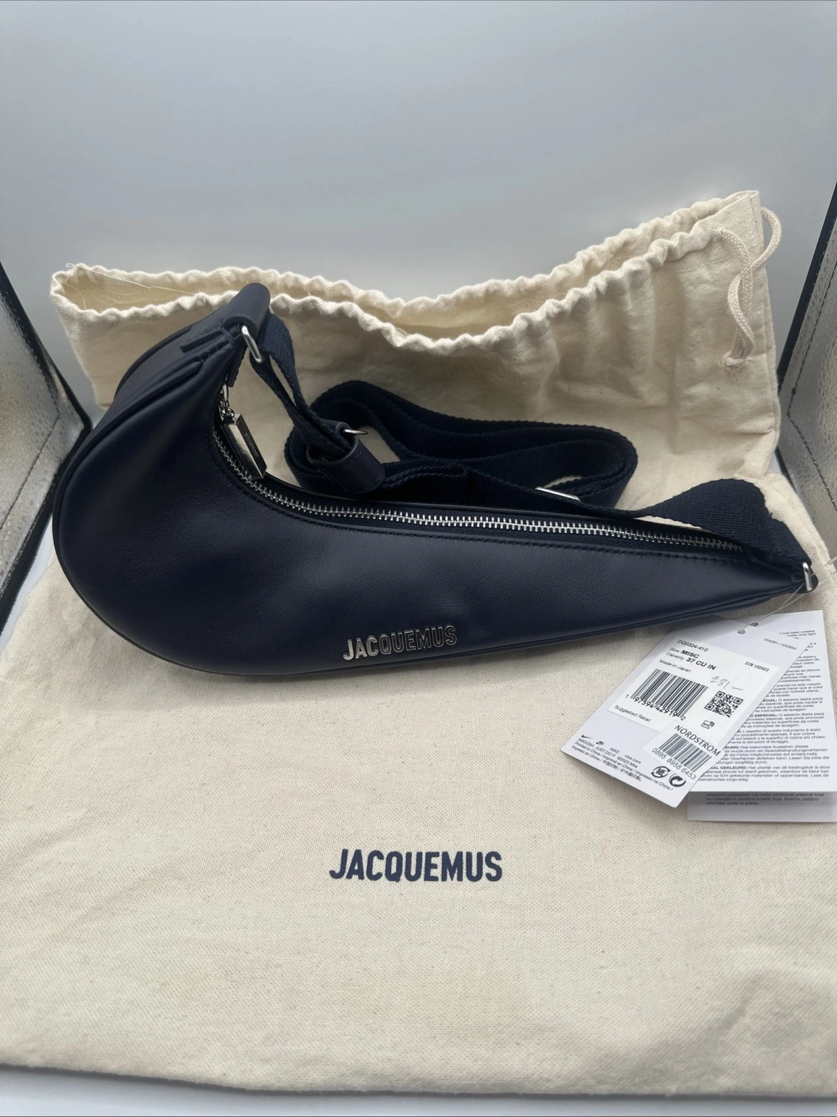 Jacquemus — New Nike x Jacquemus Swoosh Bag Collection - Midnight Navy (DQ0324-410)