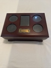 Vintage Bombay Wood Photo Box