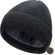 Unisex winter warm knitted hat, thickened and comfortable, warm and cold-proof.