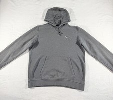 Nike Men s Vintage 80 s Blue Tag Gray Long Sleeve Hoodie Sweatshirt, L