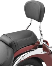 fits Cobra™ 602-1304 Short Round Sissy Bar - Chrome