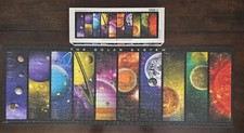 Eurographics Panoramic Solar System Space Jigsaw Puzzle 1000 Pieces Cardboard
