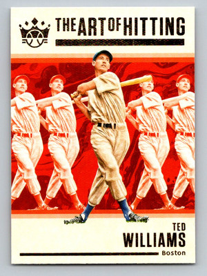 2021 Panini Diamond Kings #AOH-1 Ted Williams The Art of Hitting Boston Red Sox