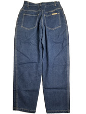 P.S. Gitano Mom Jeans Women 14 High Waist Dark Blue Cotton 80s 90s Vtg 28x26