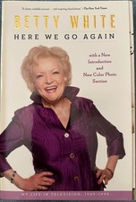 Betty White - Here We Go Again - Signed Book
