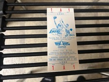 original SEPT. 27, 1979 MAGIC JOHNSON 1st ever NBA BASKETBALL GAME FULL TICKET