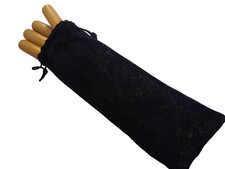 2 Pairs Classical Wood Claves - Musical Percussion Instrument