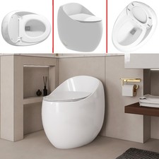 1-Piece 1.28 GPF Toilet,Comfort Height,Quick-Release Seat,Easy Clean,Quiet Flush