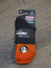 DARN TOUGH STEELY MIDWEIGHT 1/4 QUARTER WORK SOCKS IN GRAPHITE SIZE MEDIUM