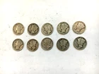 Mercury Dime Lot 10 Coins #2
