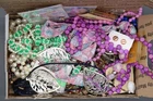 Vtg Craft Repair Costume Junk Jewelry Lot USPS Small Flat Rate Box JL101925-06