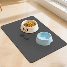 Pet Feeding Mats-Absorbent Dog Mat for Food and Water Bowl, Dog Accessories P...