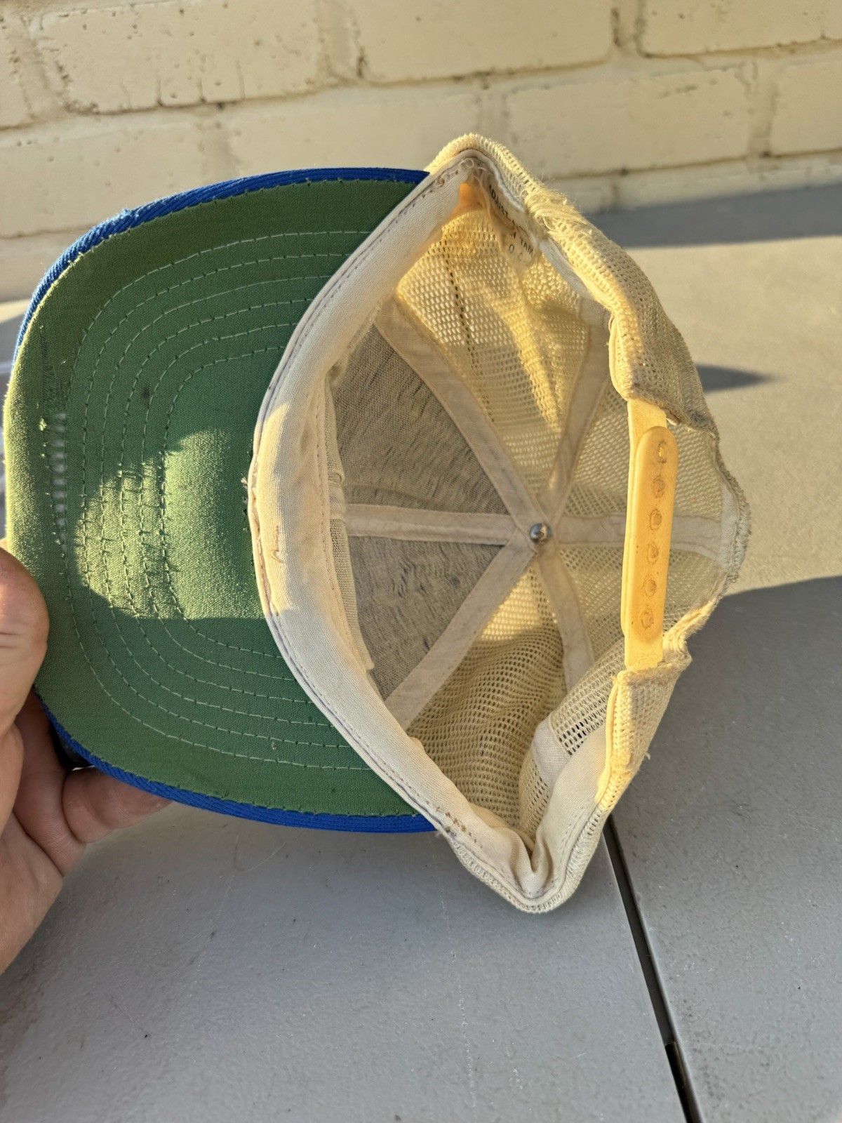 vintage ford tractor snapback patch hat - image 4