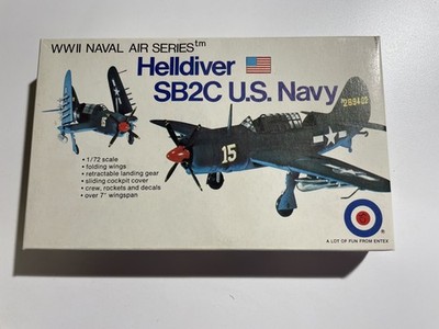 Entex Helldiver SB2C 1/72 Kit No. 8493H