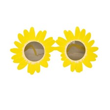 Funny Daisy Floral Sunglasses, Funny Party Glasses for Festivals and St...