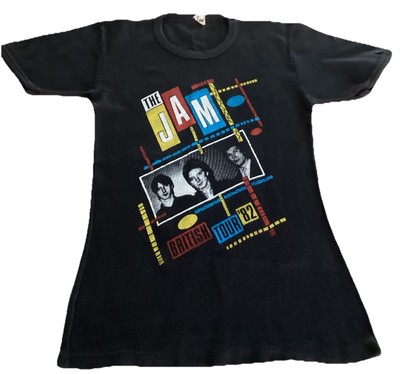 THE JAM 1982 Original British Tour T-Shirt Paul Weller Bruce 
