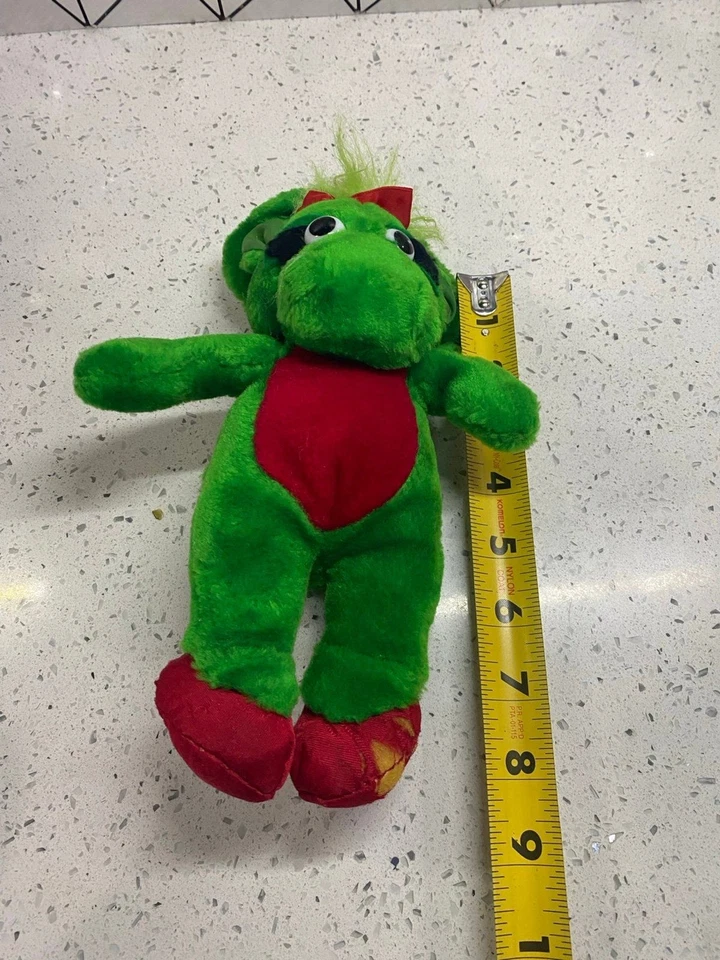 VINTAGE 1992 BARNEY AND FRIENDS Baby Bop 8" Plush Stuffed Animal SEE PHOTOS - Image 2 of 4
