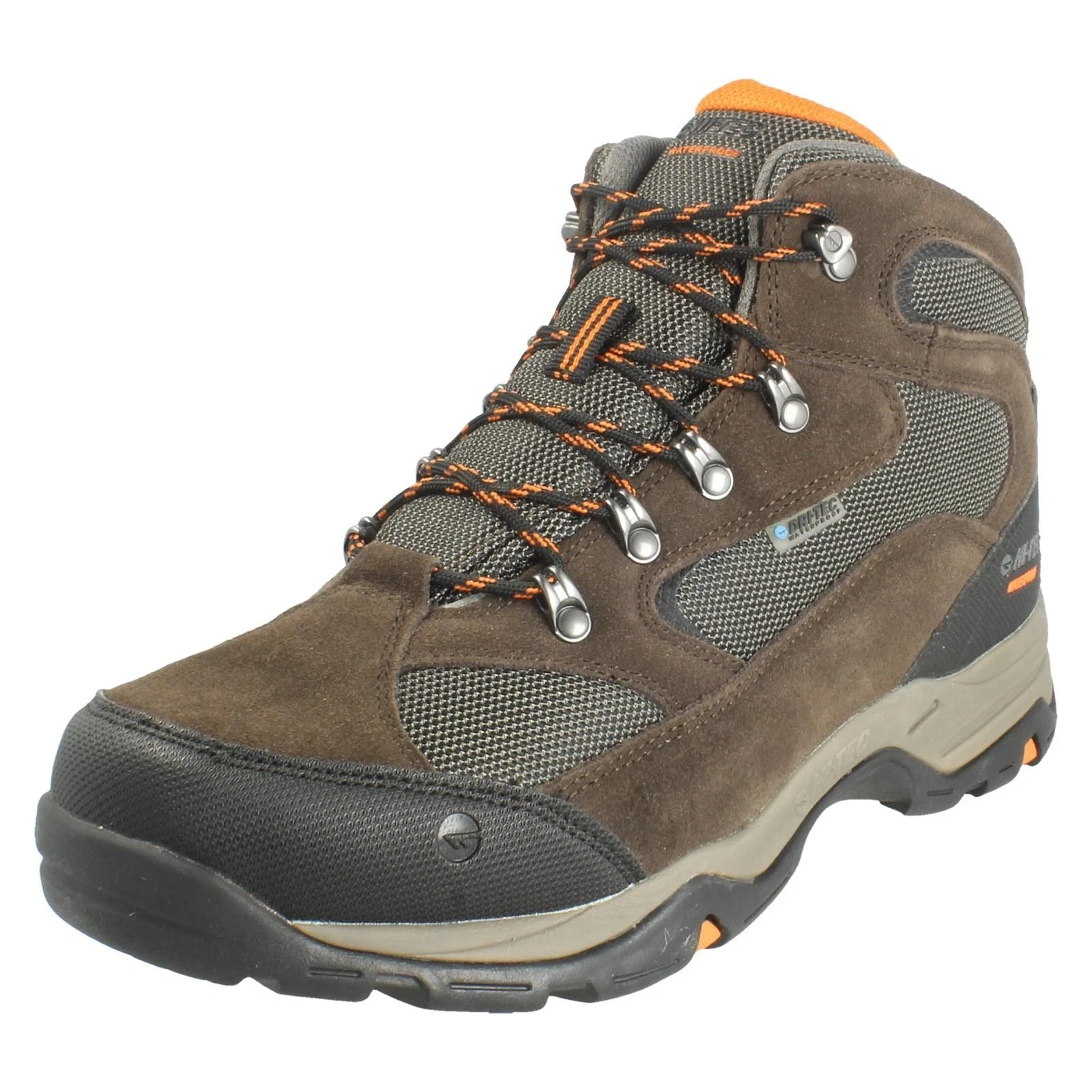 Mens Hi-Tec Suede Leather Waterproof Wide Fit Walking Boots - Storm WP
Opens in a new window or tab