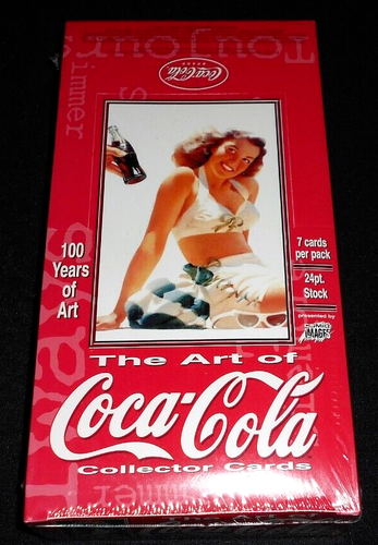 1999 Comic Images The Art of COCA COLA Collector Cards Factory Sealed Box 36 pac - Picture 1 of 6