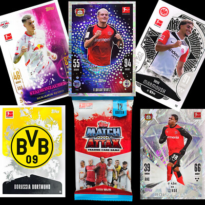 Topps Match Attax 24/25 Bundesliga- Einzelkarten zum aussuchen 1-234  -2024/2025