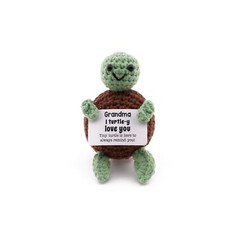 Crochet Interesting Mini Turtle, Inspirational Crochet Turtle, with Emotional...