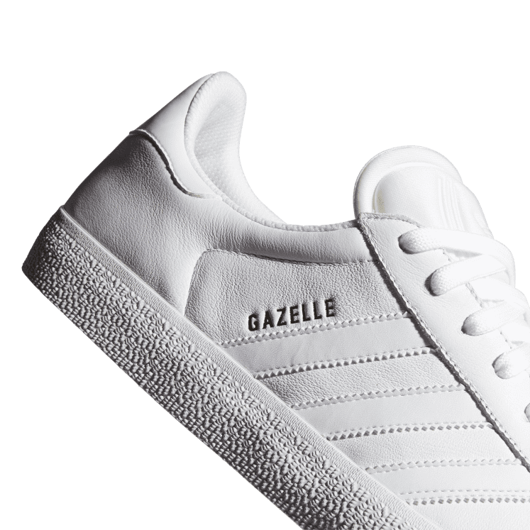 NIB Adidas Gazelle Adv Ftw White/Ftw White/ Gold Metallic FY0482