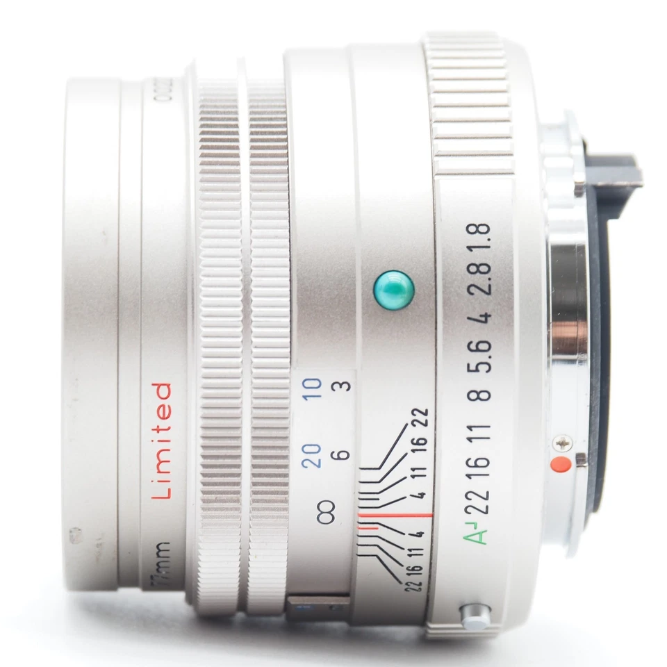 [Casi Como Nuevo] Lente de Cámara AF Plateada Limitada SMC PENTAX FA 77mm F/1.8 Montaje K Japón Foto 4 de 4