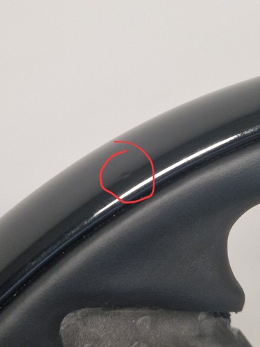 2021 Mercedes-Benz OEM W223 S-Class+ Wood Piano Black Steering Wheel Rim - Picture 2 of 6