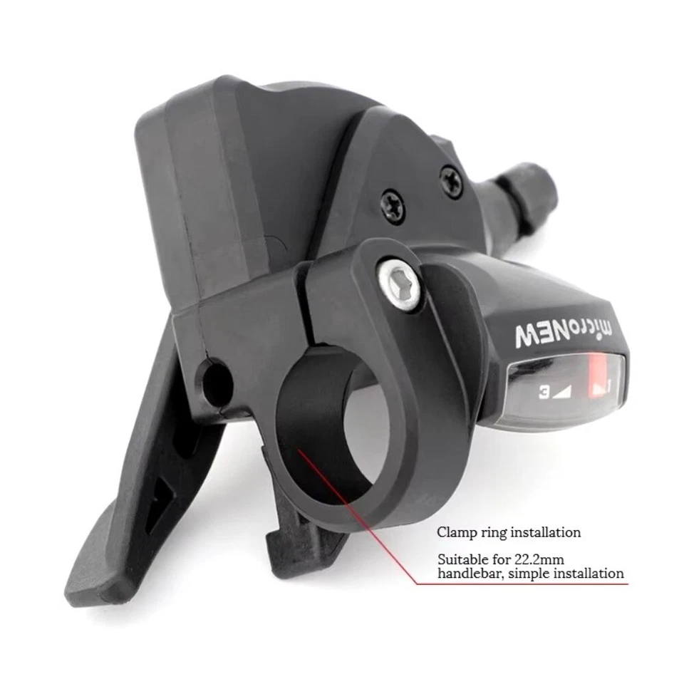 Left Right Thumb Mountain Bike Shifter 7/8/9/10/11Speed Gear Shifter MTB - image 3 of 4