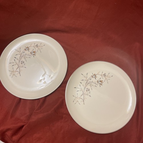 2-taylor-smith-taylor-candlelight-mcm-dinner-plates-oven-safe-floral