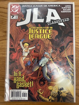 JLA Classified #7 July 2005 Giffen / DeMatteis / Maguire DC Comics