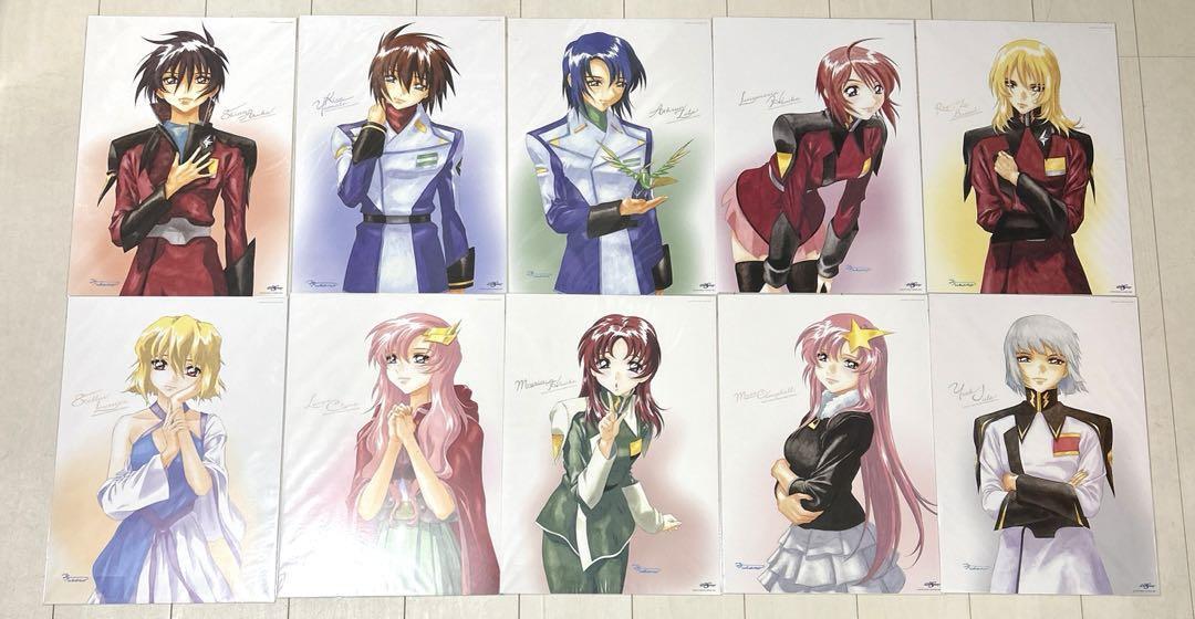 ガンダムSEED DESTINY ミニポスター　10種　未開封 Mobile Suit Gundam SEED DESTINY mini poster 10 types new unopened