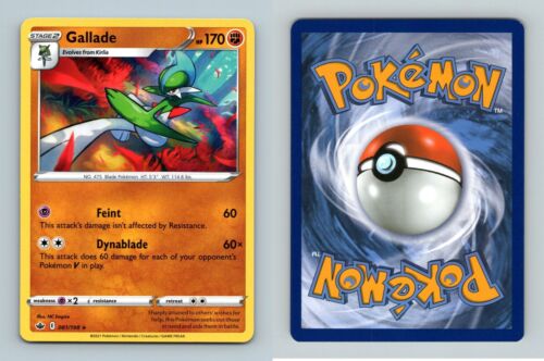 Gallade #81/198 - SWSH Chilling Reign Rare Pokemon 2021 TCG Card - Afbeelding 1 van 1