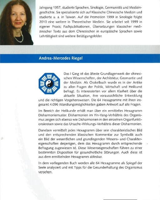 Thumbnail - I Ging Und Psyche Andrea-mercedes Riegel