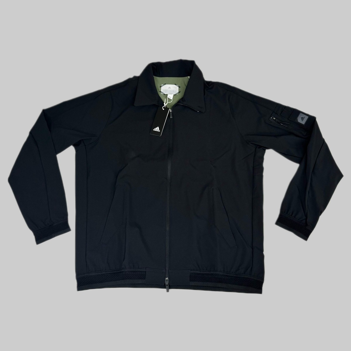 ADIDAS Men's Adicross BRCDA Golf Jacket Sz-L Black HA3613 | eBay ADIDAS Men's Adicross BRCDA Golf Jacket Sz-L Black HA3613 | eBay