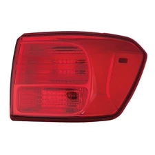 Outer Tail Light Fits Kia Sedona 2015-2016 CAPA Halogen Right Passenger Side