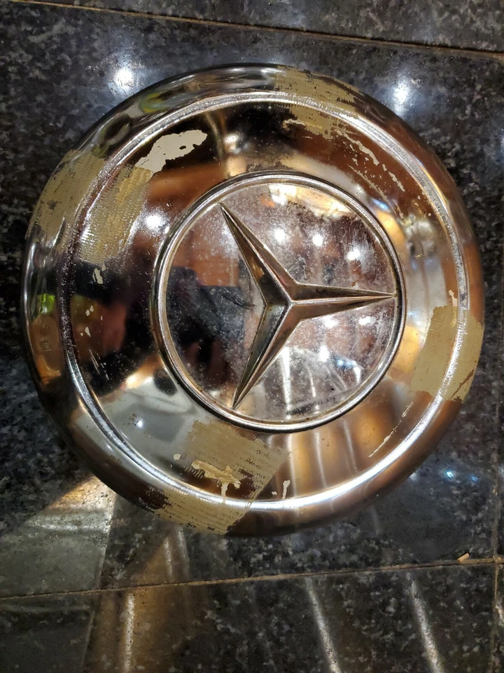 Juego (4) 300SL 230SL 250SL W198 TAPA CENTRAL RUEDA MERCEDES 190SL 9.5" 1864010025 Foto 4 de 4