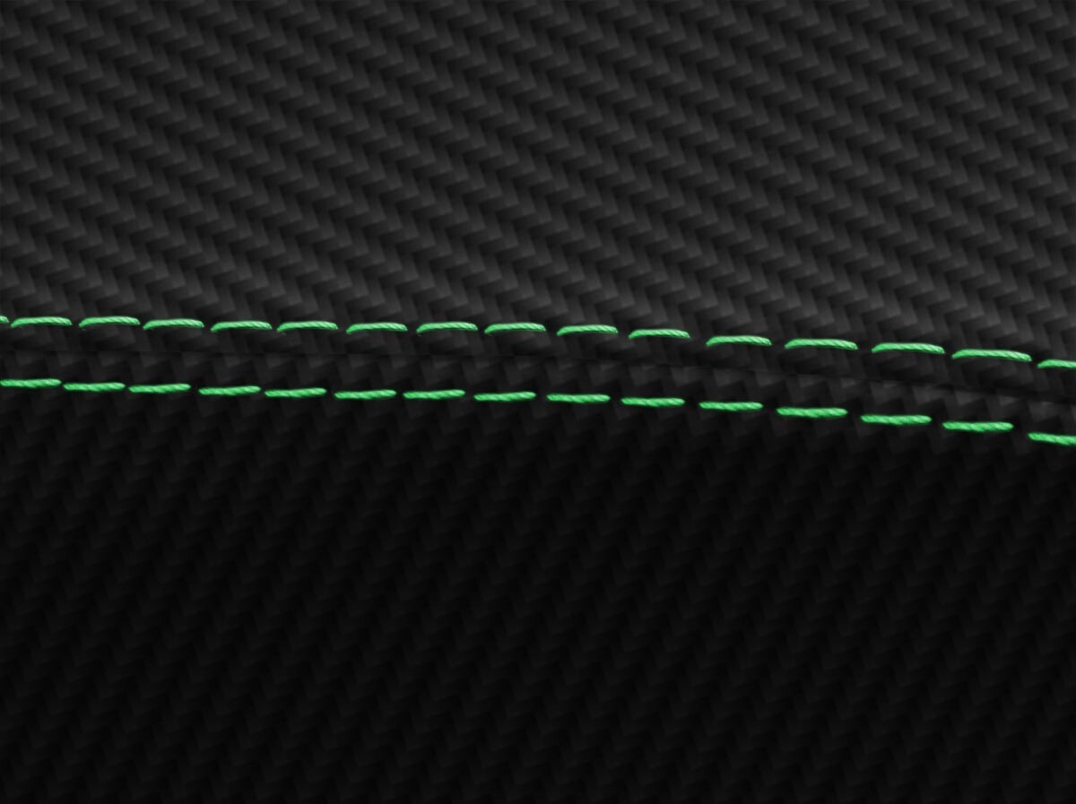 Manual Shift Boot Cover Carbon Fiber for Acura NSX 1991-2005 Green Stitch