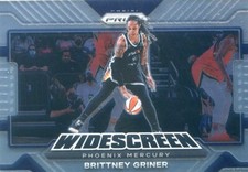 2022 Panini Prizm WNBA BRITTNEY GRINER #8 WIDESCREEN INSERT MERCURY