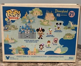 Lego Disney Castle And Funko Mickey Castle 65 Aniversary