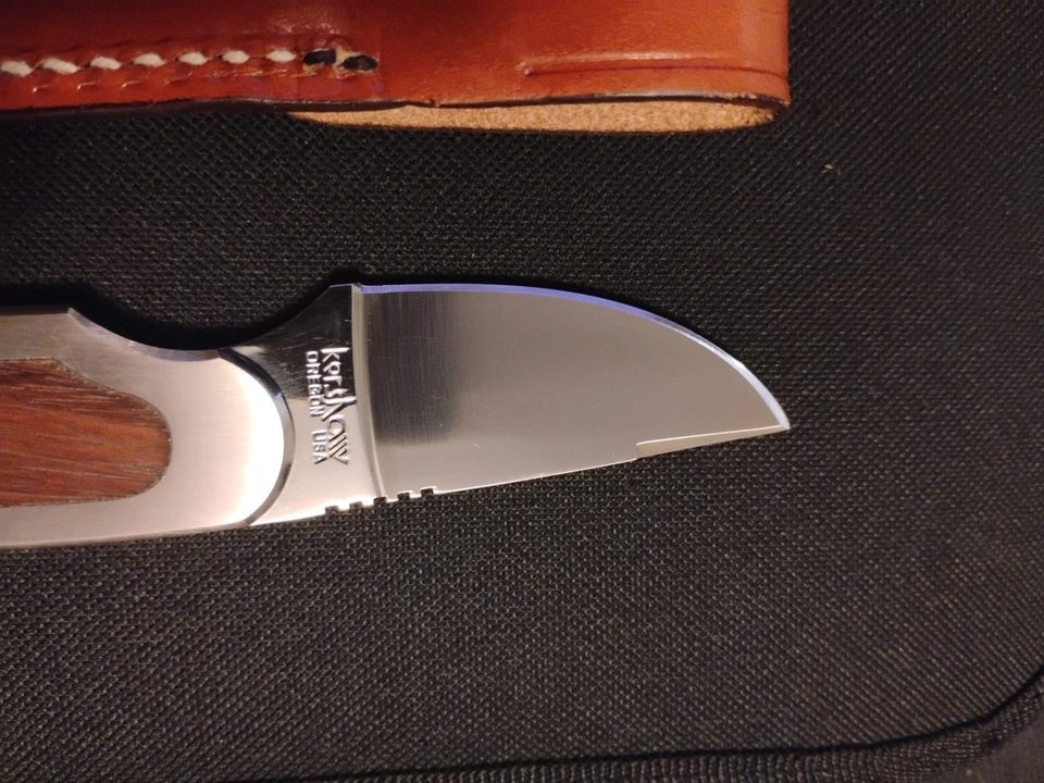 FACA DE LÂMINA FIXA COM BAINHA KERSHAW 2230 OREGON EUA BY KAI JAPAN - Imagem 2 de 4