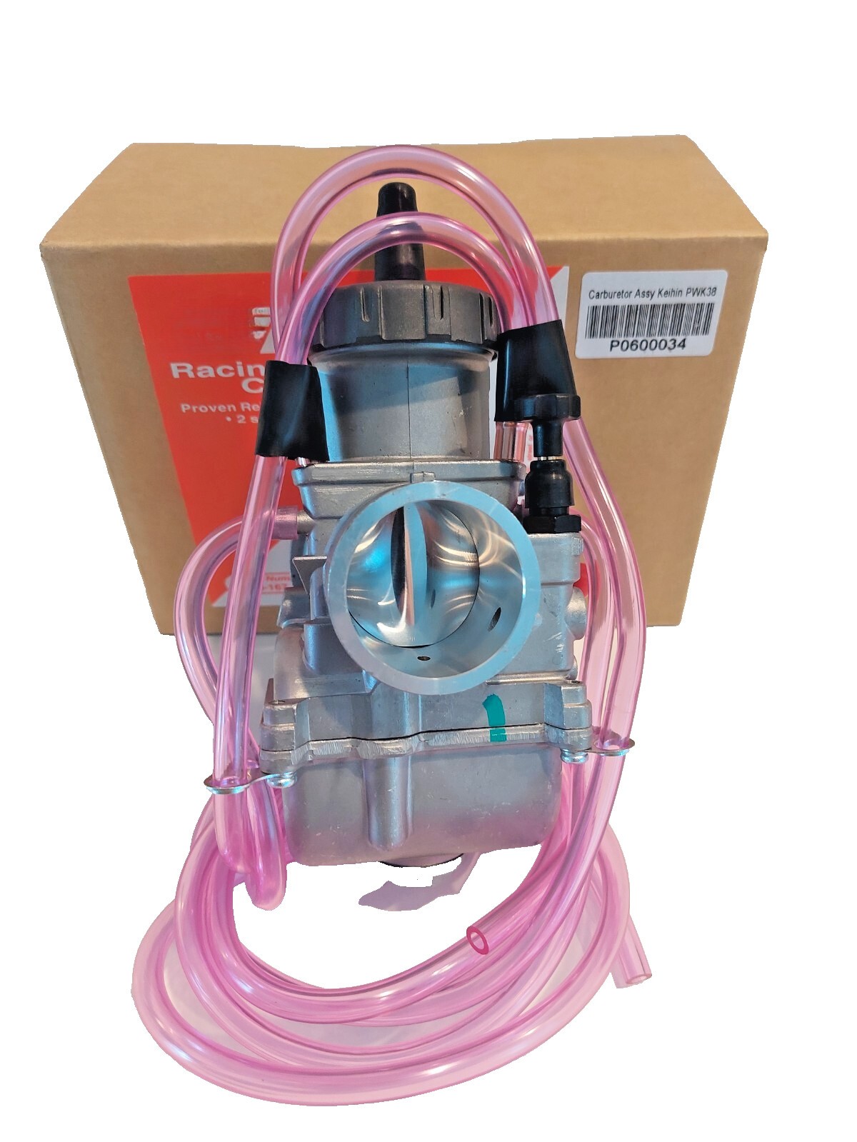 PWK38 38mm Carburetor For Keihin YZ250 RM250 CR250 KX250 CR500 KX500 With Jets