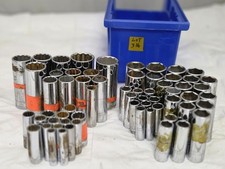 Mixed Lot Chrome Deep Standard Sockets Sae Metric 6 12 Point Lot 316 Mixed Lot Chrome Deep Standard Sockets Sae Metric 6 12 Point Lot 316