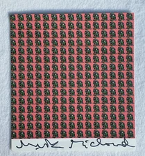 Monster By Mark McCloud Signed Vintage Blotter Art