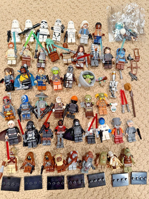 Star Wars Custom (not official) Lego Minifigure Lot of 47 Clone Wars EU Gaming