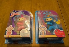 Fingerlings Glitter Monkey Pink and Baby Monkey Blue