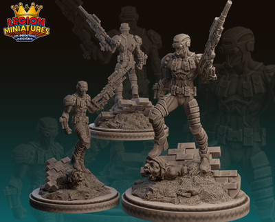 Deadshot  Resin Sculpture Statue Model Kit DC Unpainted/Unassembled