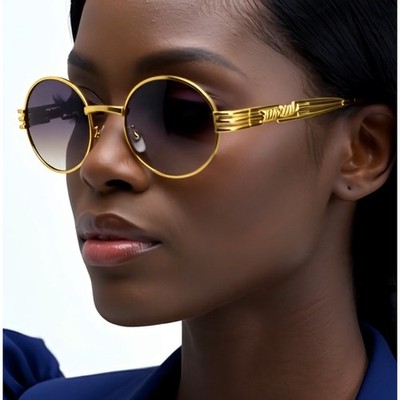 Sophisticated Sunglasses Retro Steampunk Women Style Metal Frame Eyewear Lentes